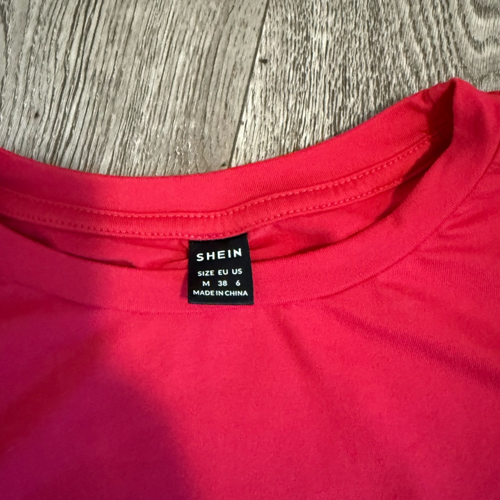 SHEIN Bold Red Top
